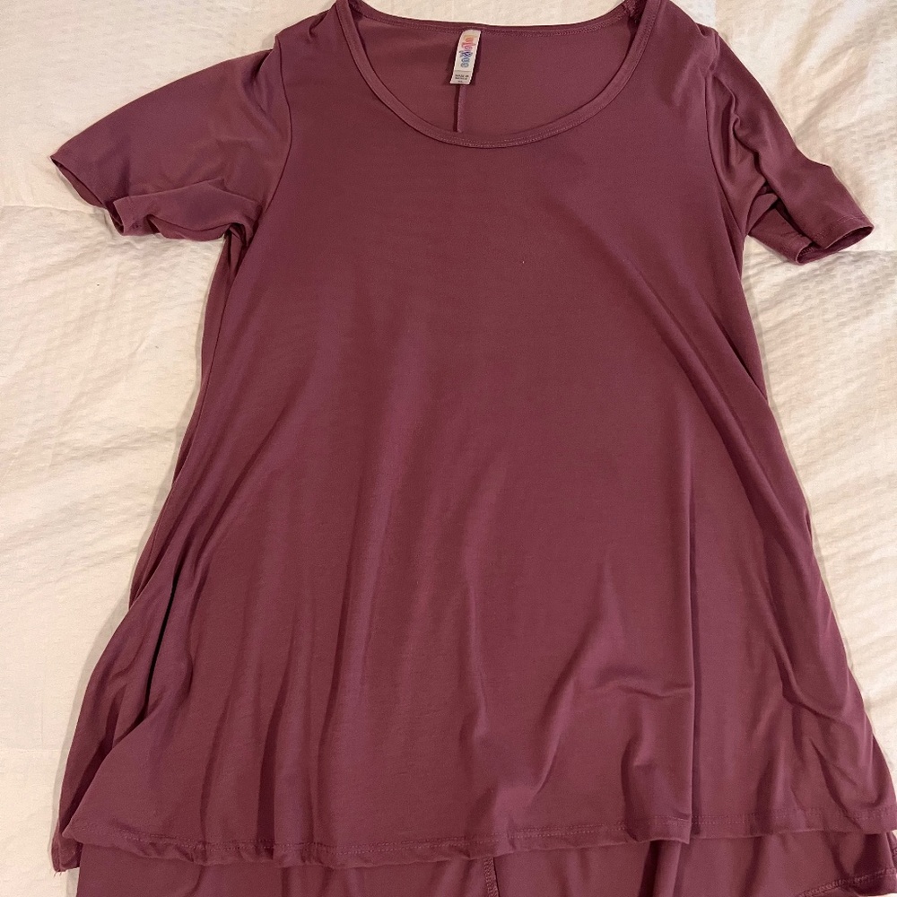 LulaRoe purple tunic